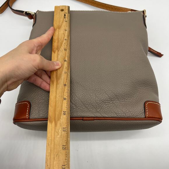 Dooney & Bourke Pebble Leather Purse Smoke Color - Picture 10 of 14